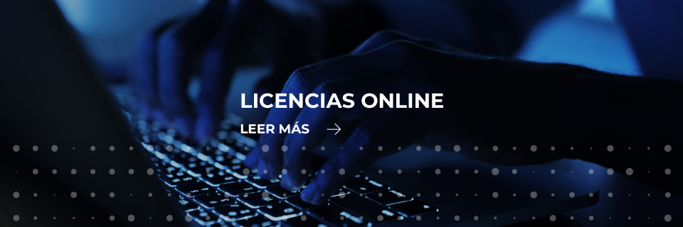 Licencias online - Celeren - leermás